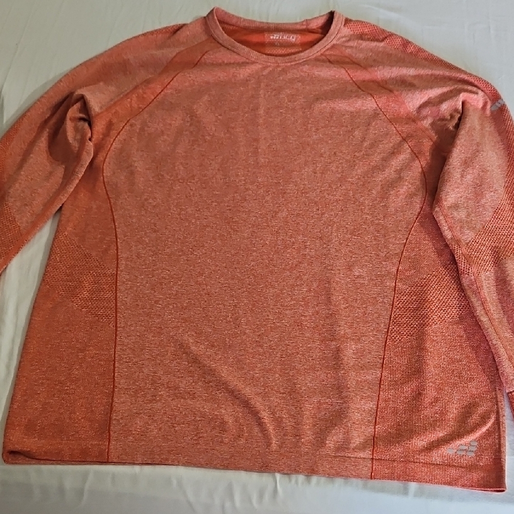 BCG Women's Long Sleeve Top - Heathered Coral
